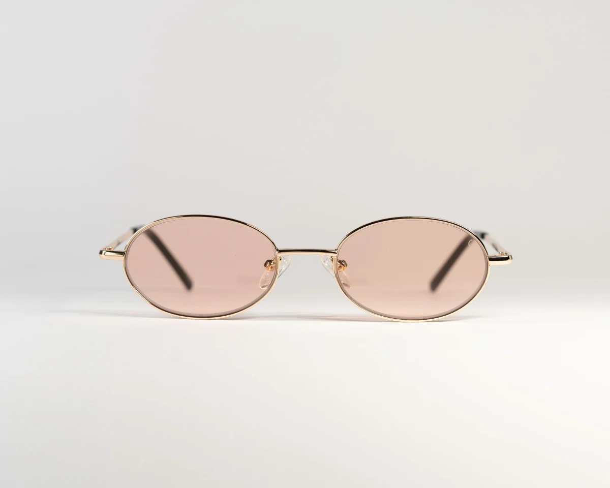 Occhiali da sole Calabasas SD 719 Oro in alluminio anodizzato — vista frontale