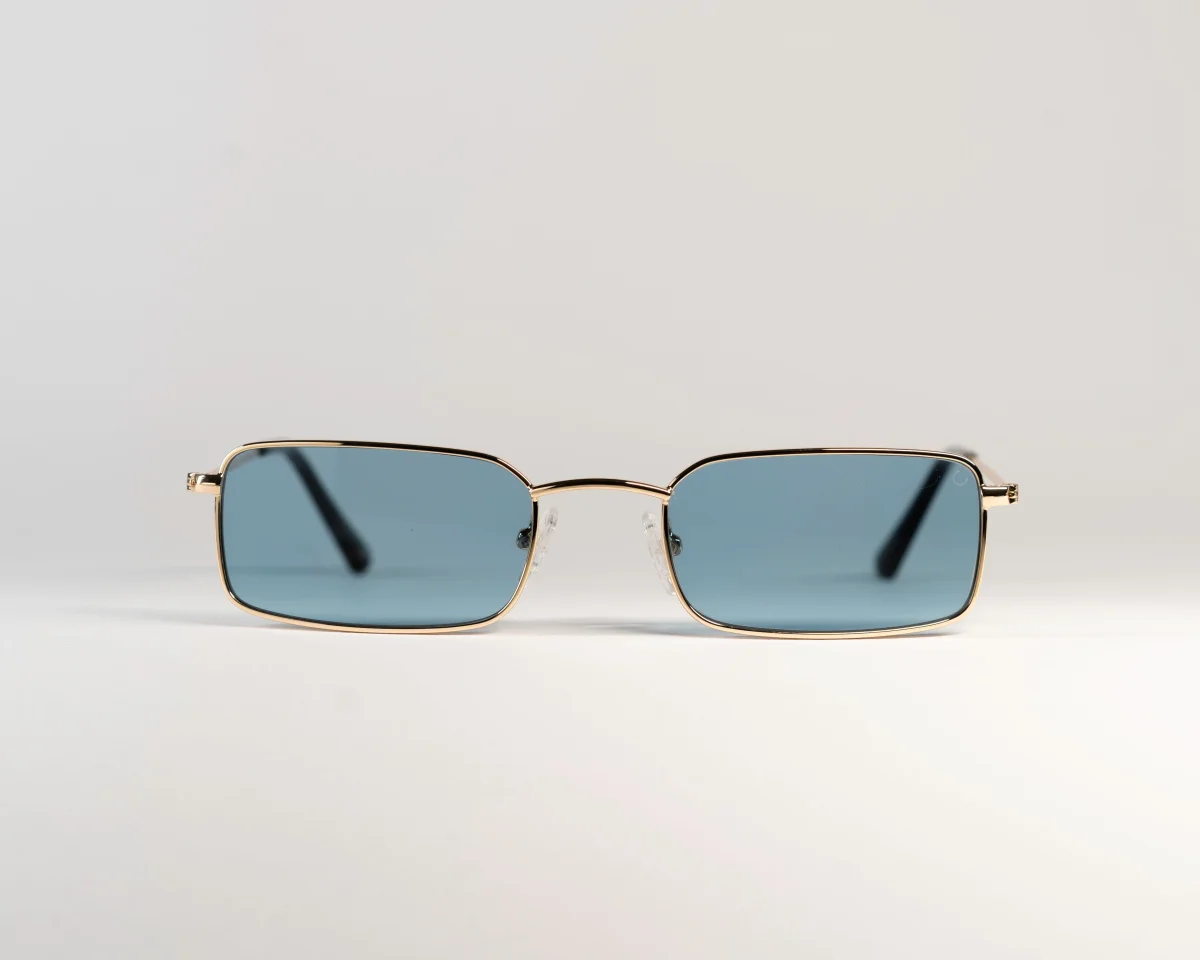 Occhiali da sole Calabasas SD 736 Oro in alluminio anodizzato — vista frontale