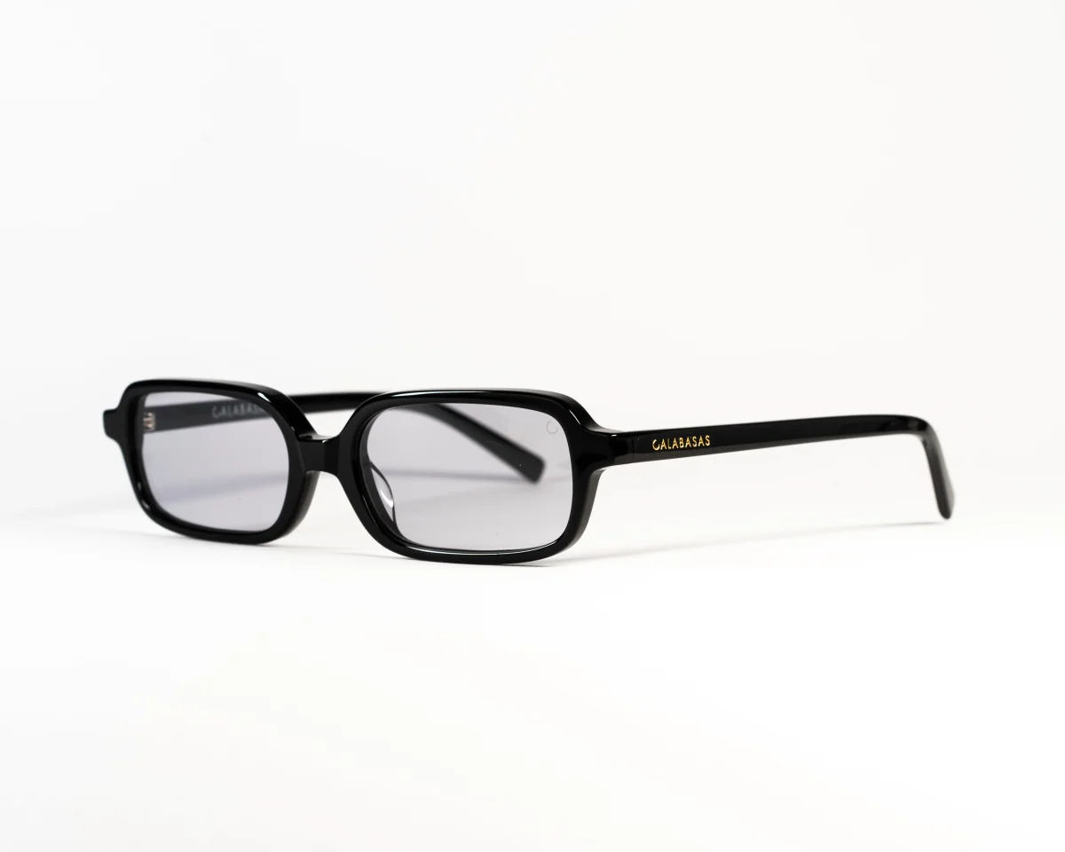 Calabasas SD 745 Nero — dettaglio aste in alluminio nero