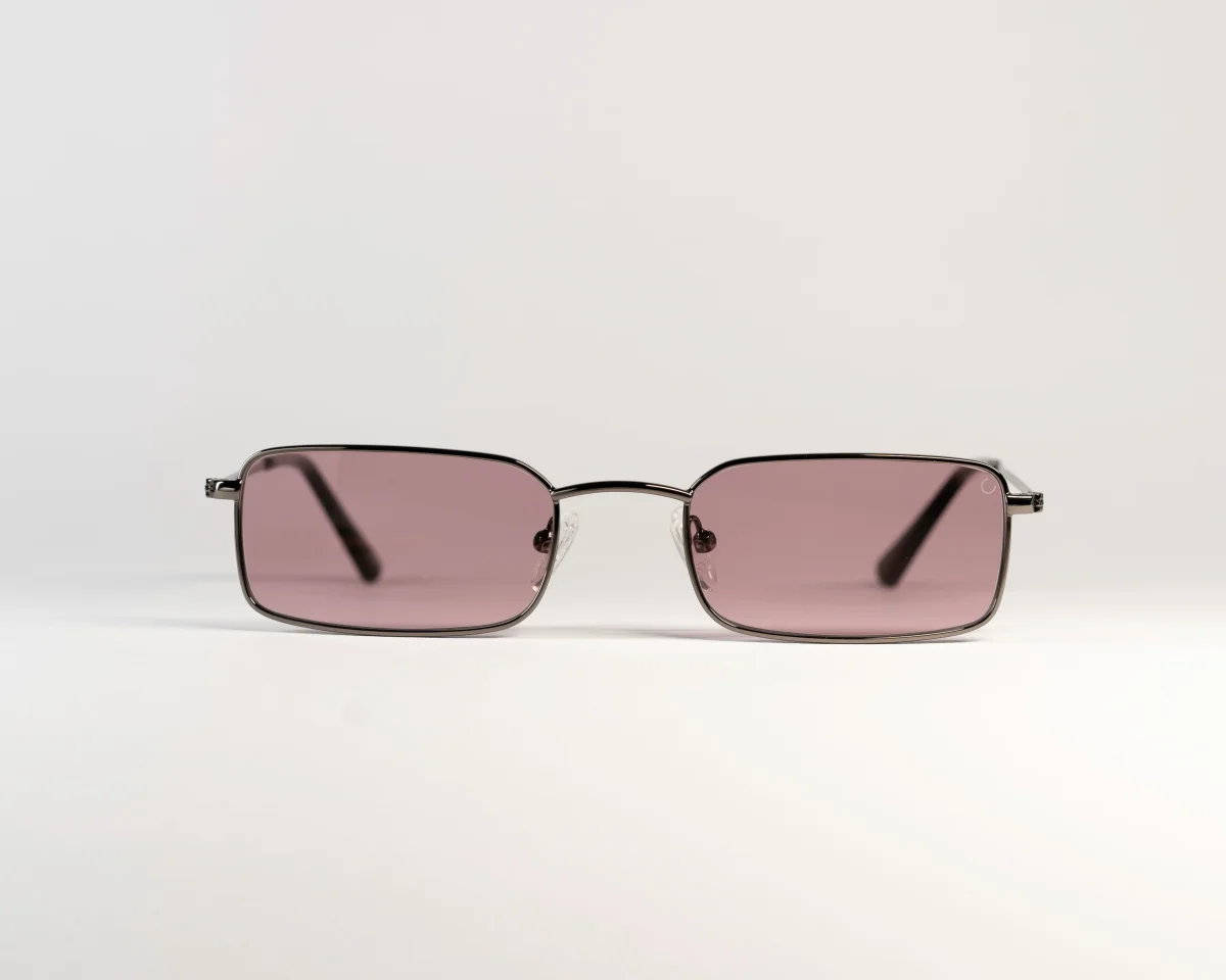Occhiali da sole Calabasas SD 736 Grigio in alluminio sottile — vista frontale